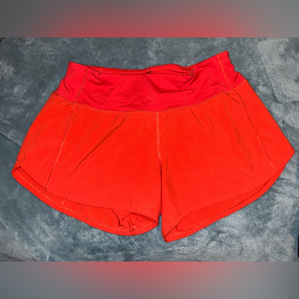 Lululemon 4” Speed Up High Rise Shorts